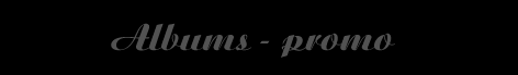 promotional Albums