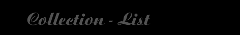 Text-only Collection List